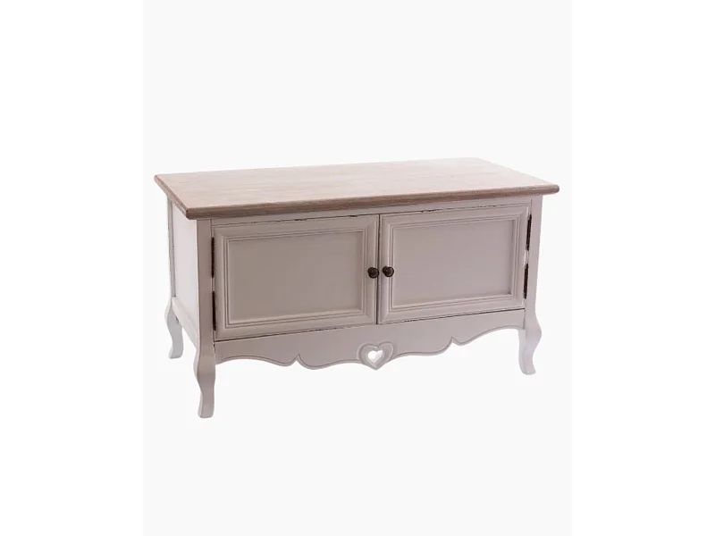 Mobile tv in paulownia ed MDF