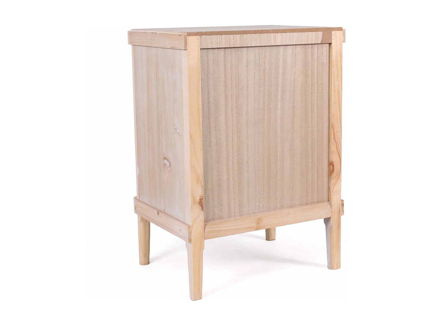 Comodino in legno di pino ed mdf "Elisabetta"