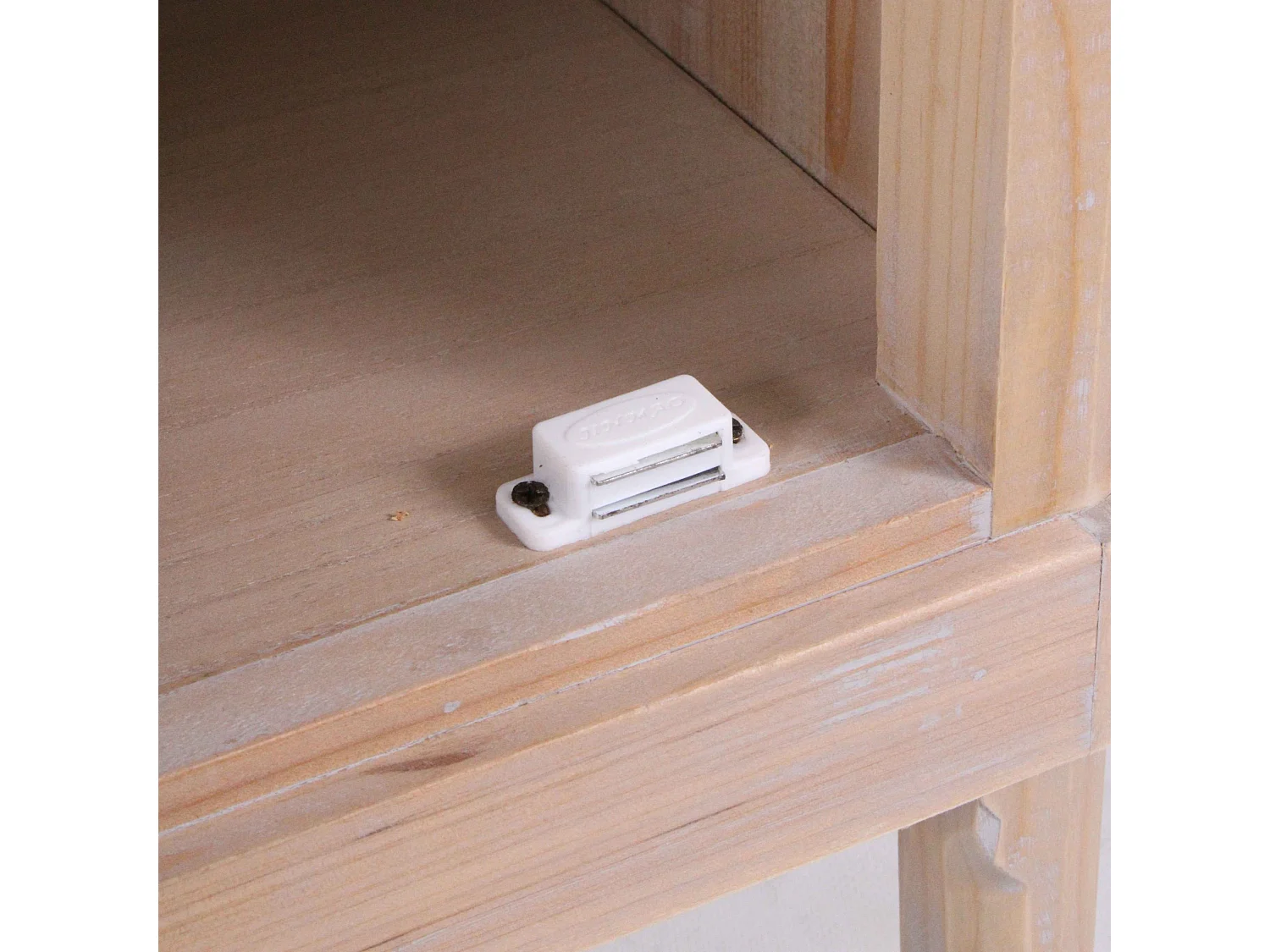 Comodino in legno di pino ed mdf "Elisabetta"