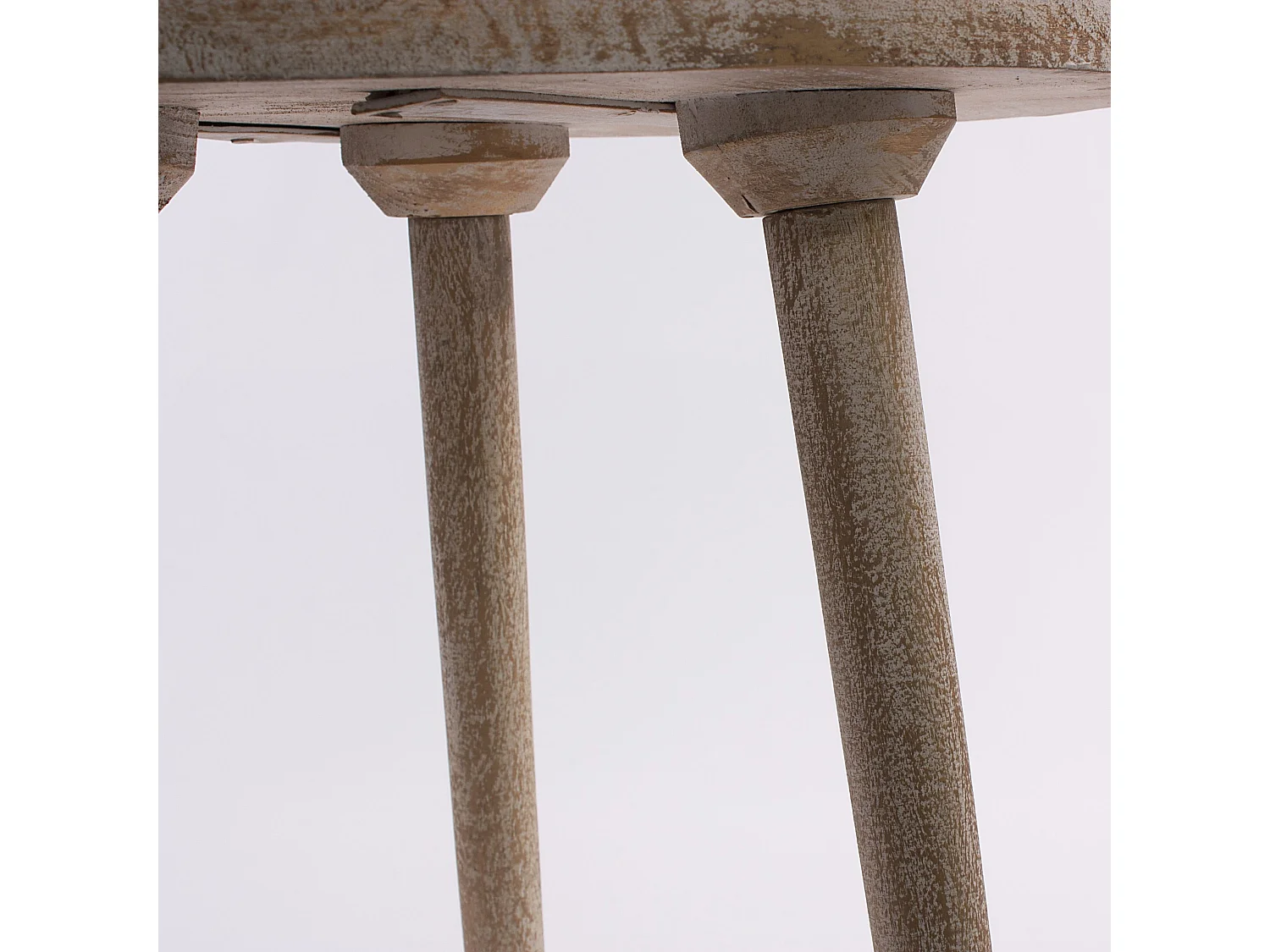 Tavolo da caffè in mango dorato Ø45H55