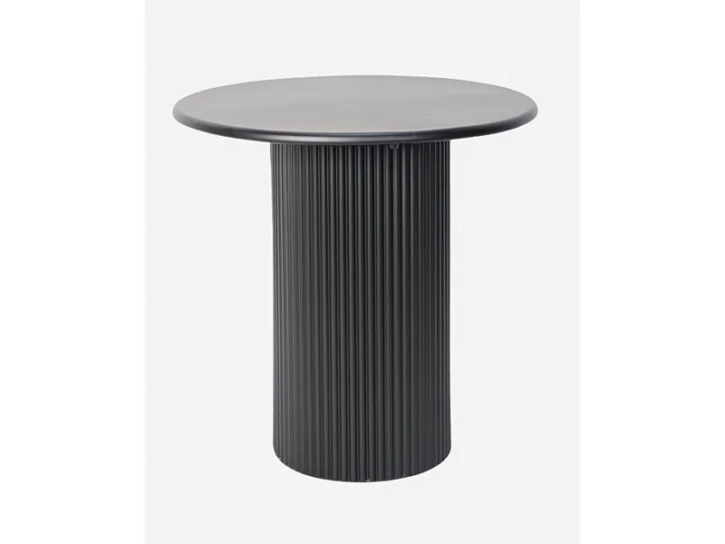 Tavolino da caffè in metallo nero