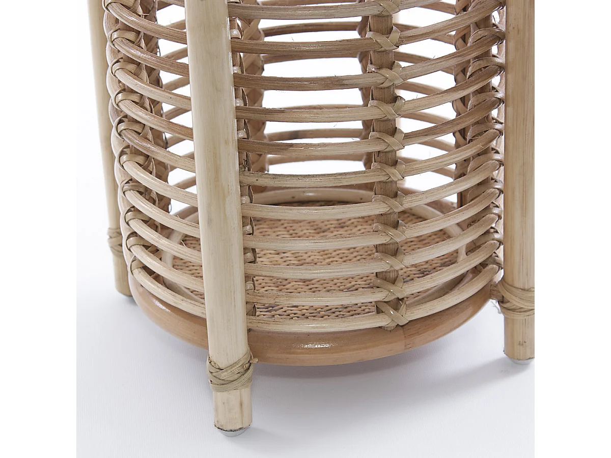 Portaombrelli in rattan naturale