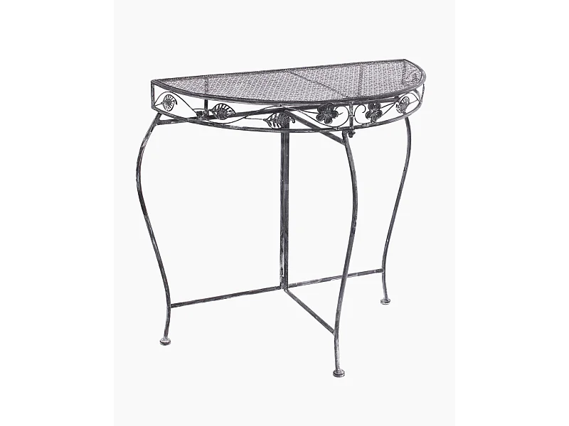 Consolle in ferro nero