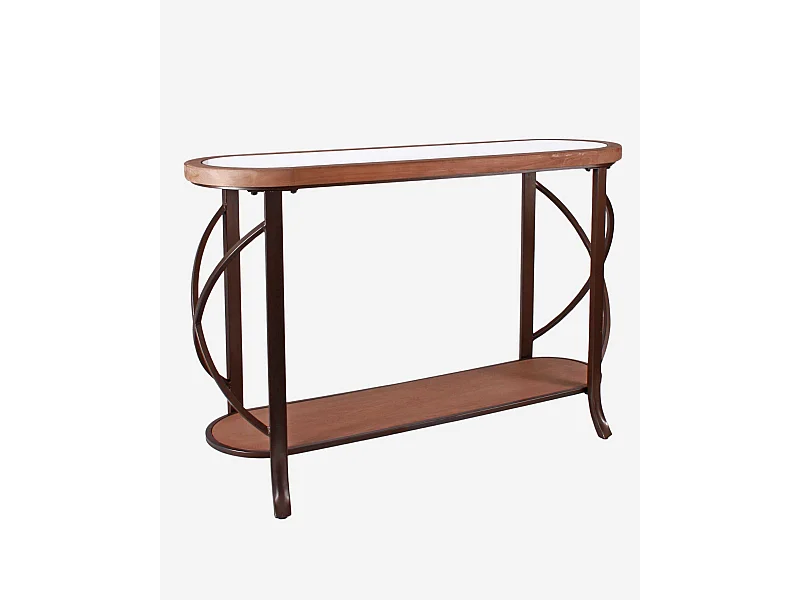 Consolle in legno e ferro