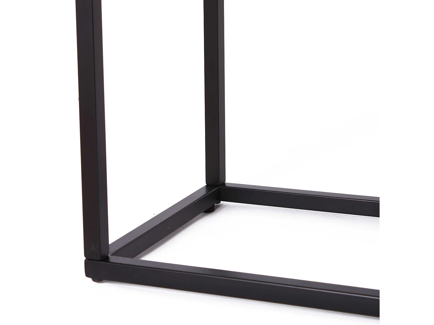 Consolle in legno intrecciato e ferro Macao