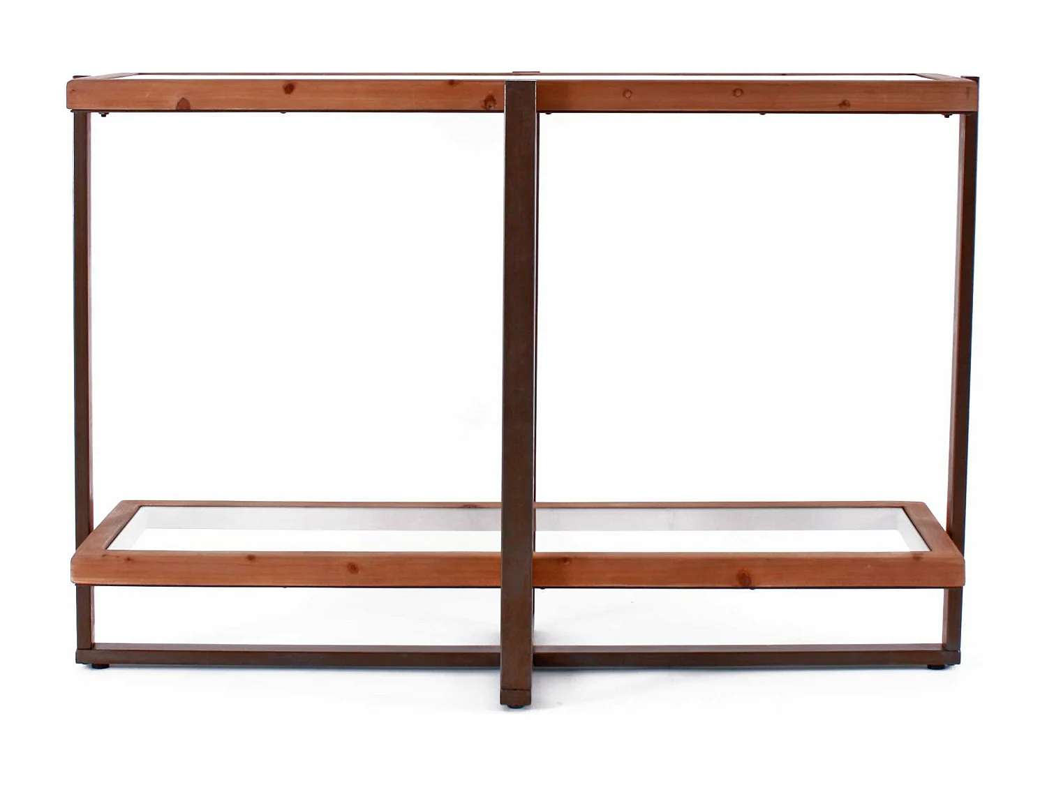 Consolle in legno e ferro