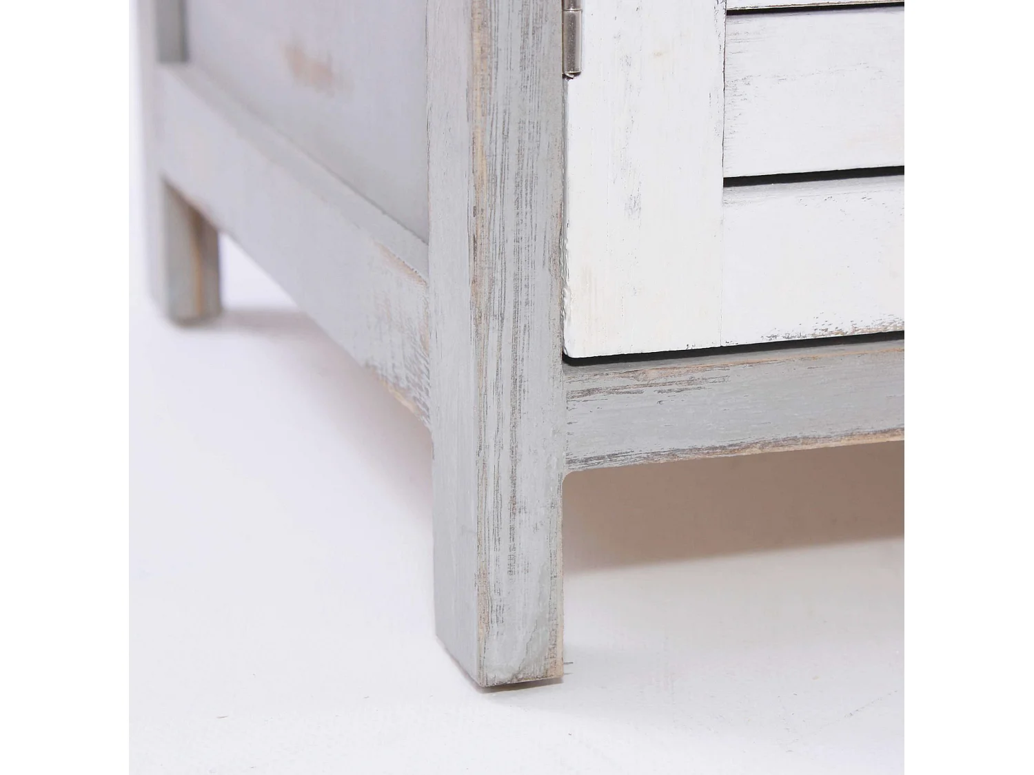 Credenza bicolor in paulonia