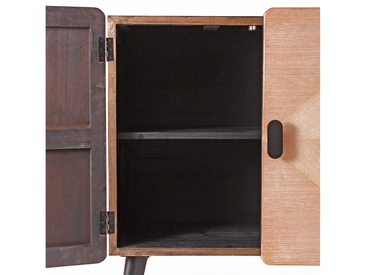 Credenza in legno e ferro