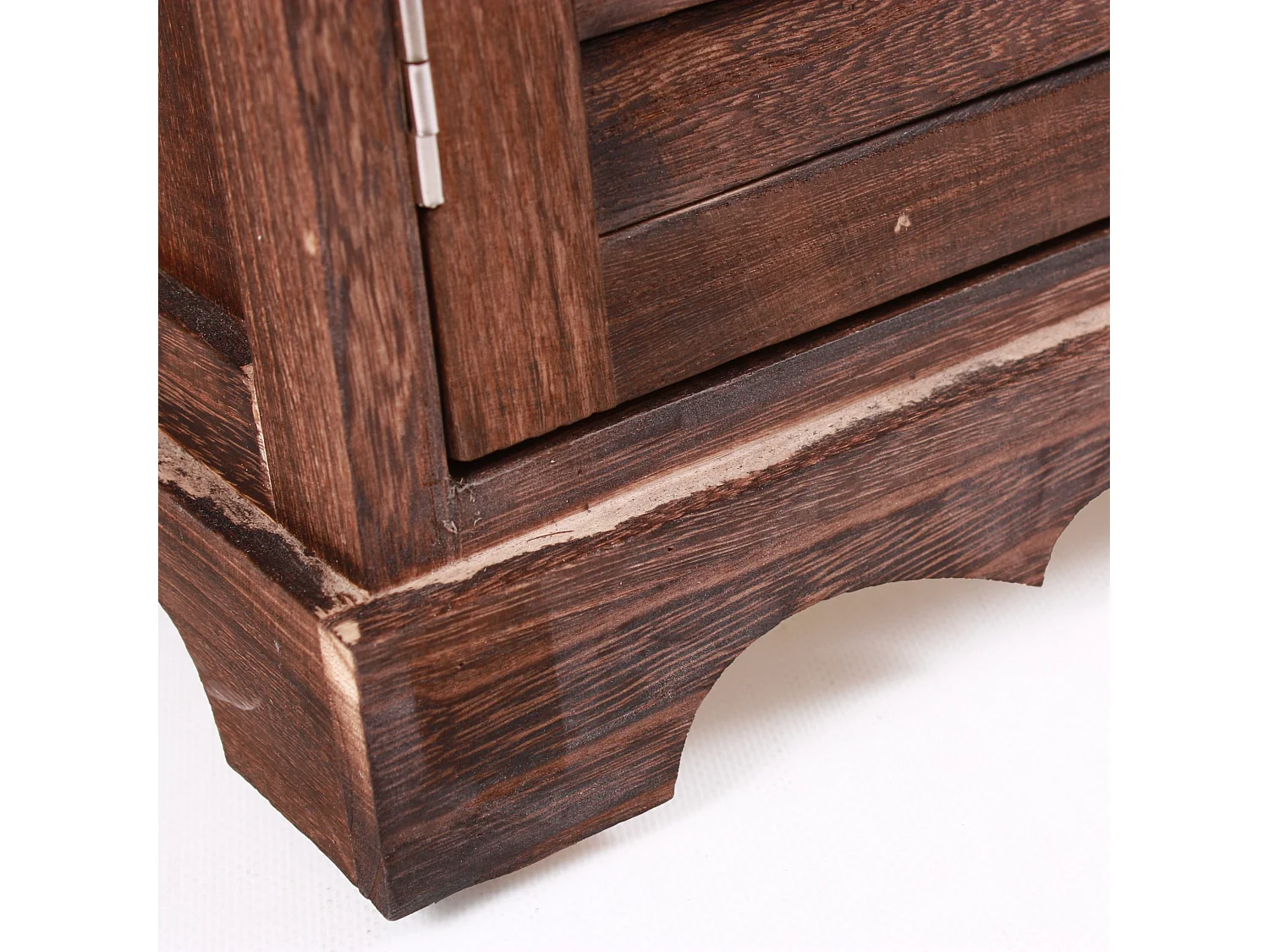 Credenza bicolor in paulownia