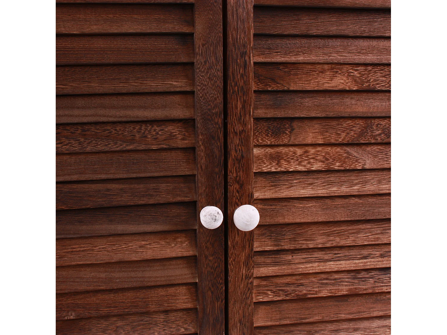 Credenza bicolor in paulownia