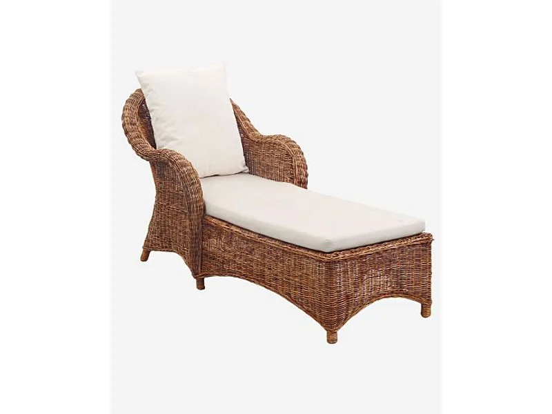 Chaise longue in pulut