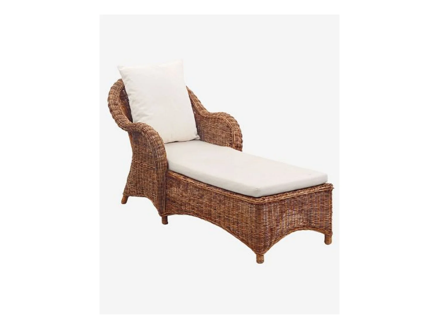 Chaise longue in pulut