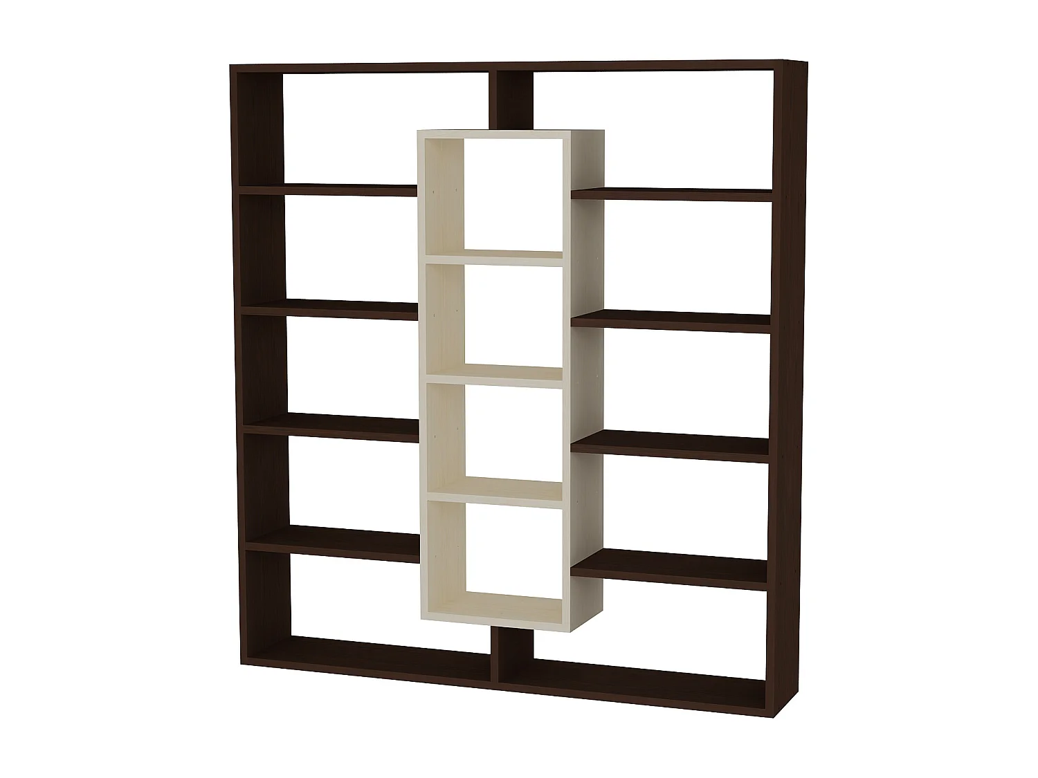 Bücherregal Ample Wenge Ahornbraun