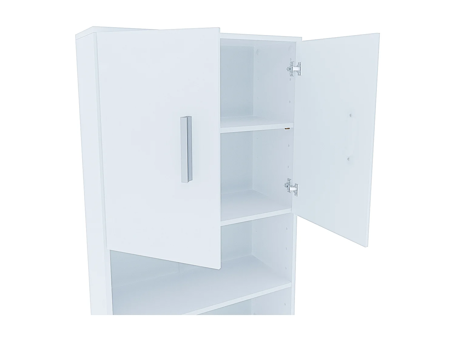Mobile Sopra Lavatrice Asciugatrice Armadio Mobiletto Bagno Salvaspazio In Legno Armadietto Da Incasso A Colonna Con Ante Coprilavatrice 190 x 26 x 64 Cm Bianco
