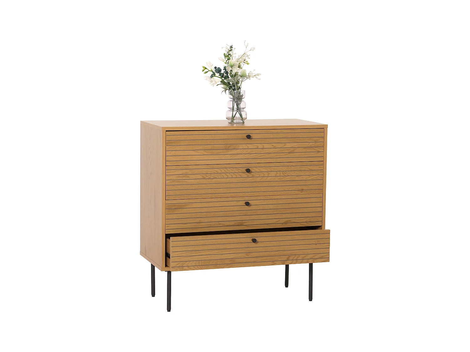 Commode MCW-N78,  naturel