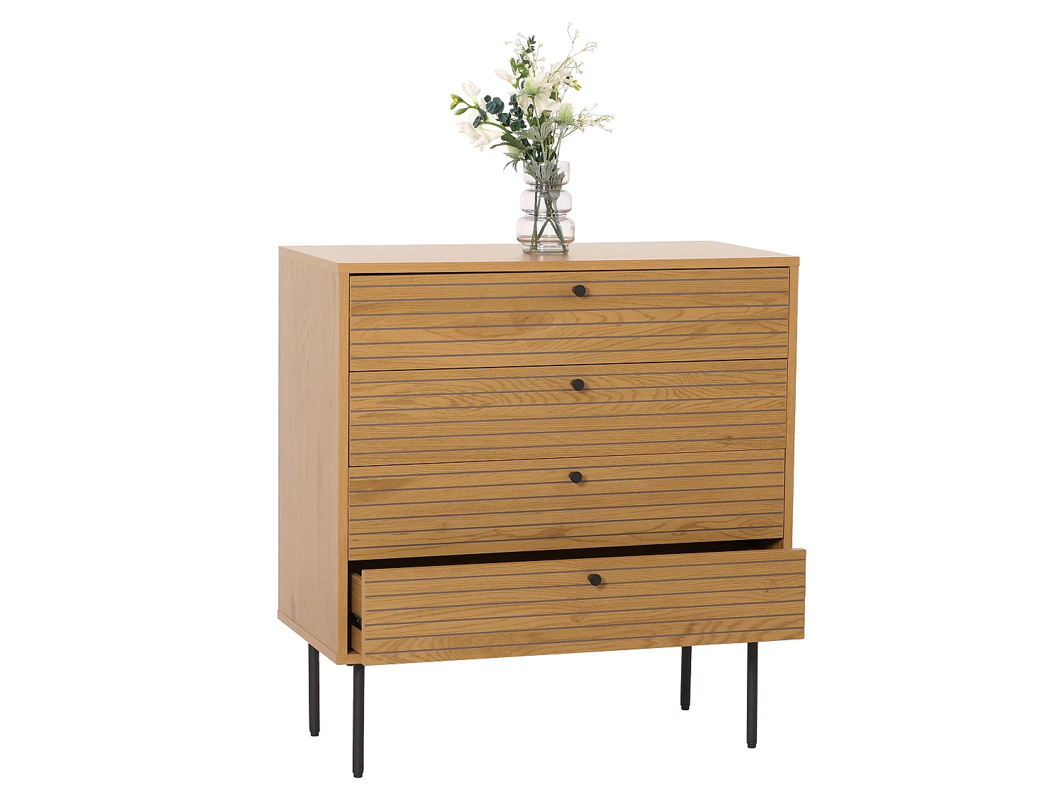 Commode MCW-N78,  naturel