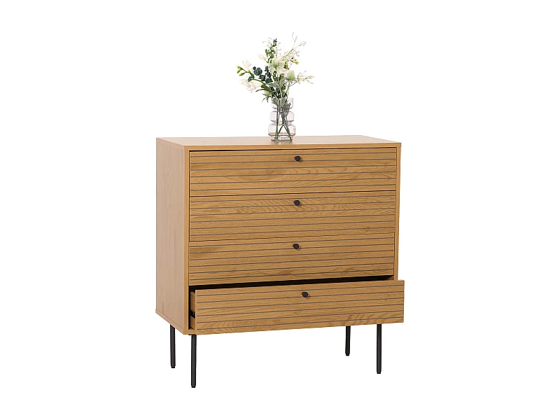 Commode MCW-N78,  naturel