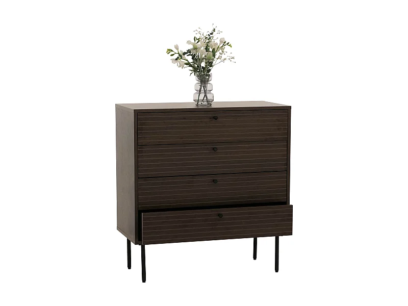 Cómoda MCW-N78,  castanho escuro