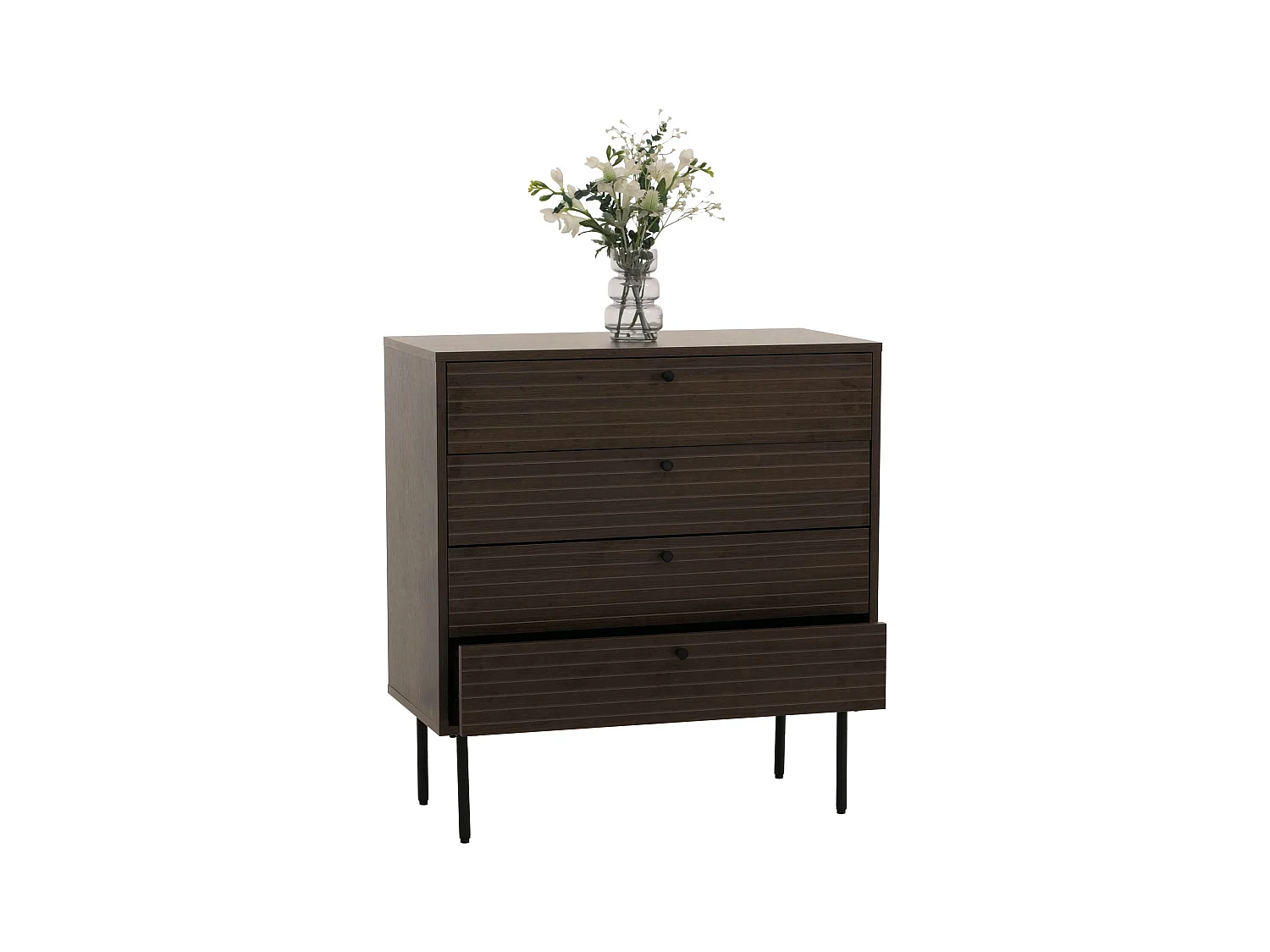 Commode MCW-N78,  donkerbruin
