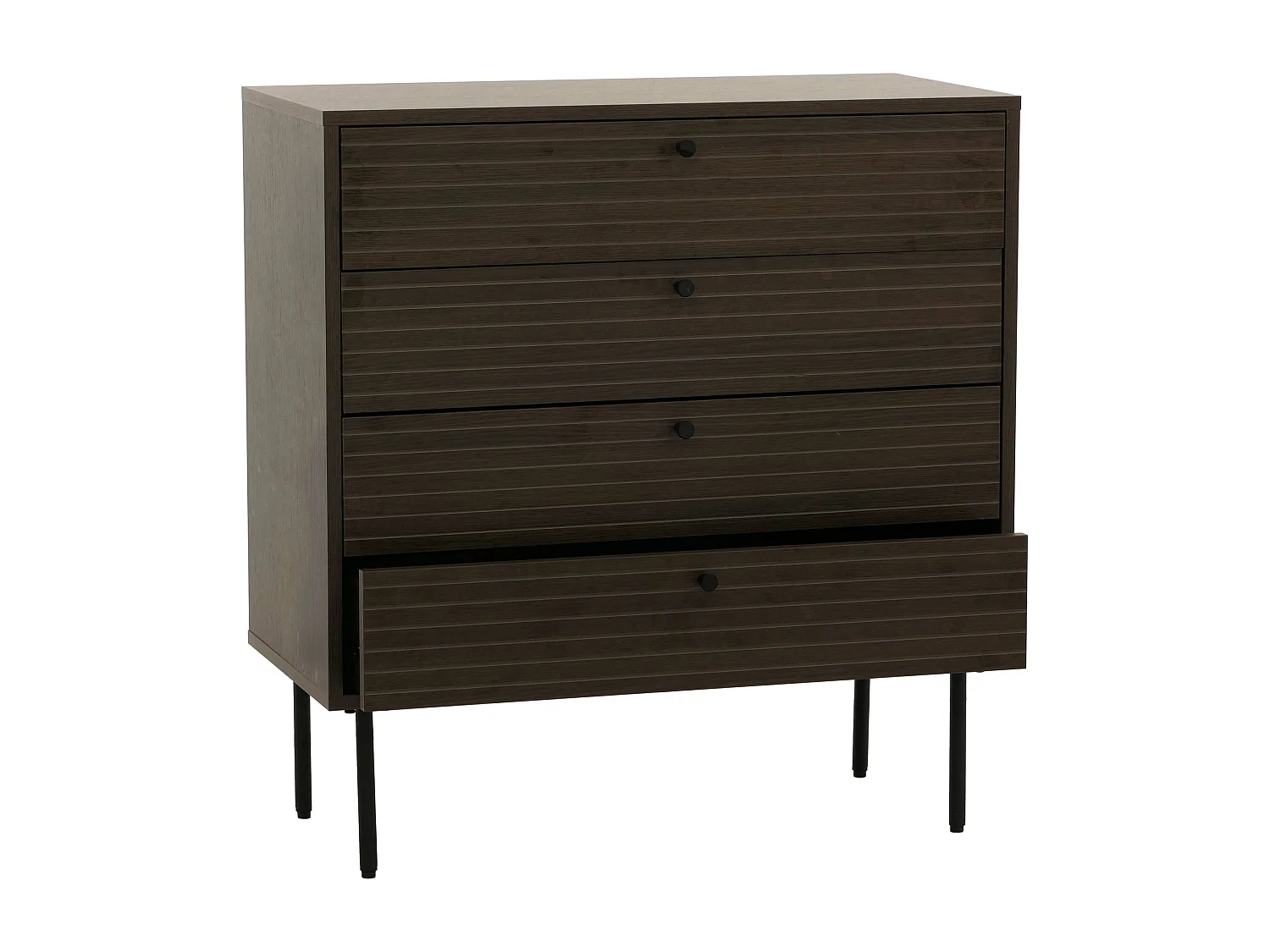Commode MCW-N78,  brun foncé