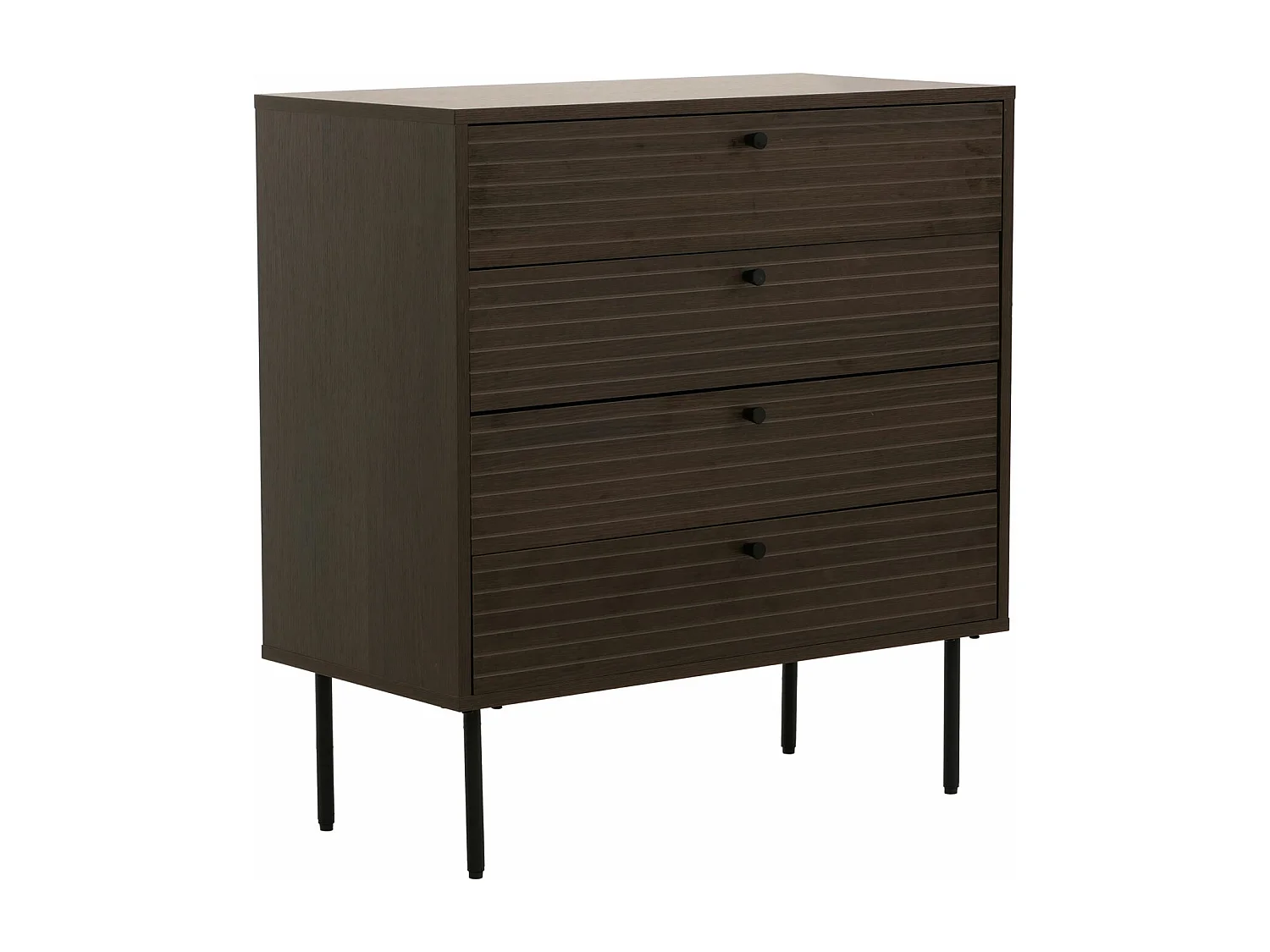 Commode MCW-N78,  brun foncé