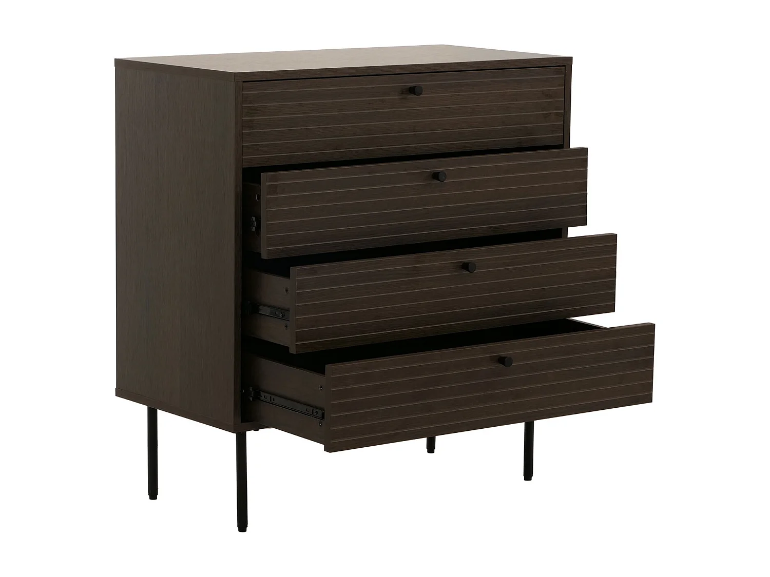 Commode MCW-N78,  brun foncé