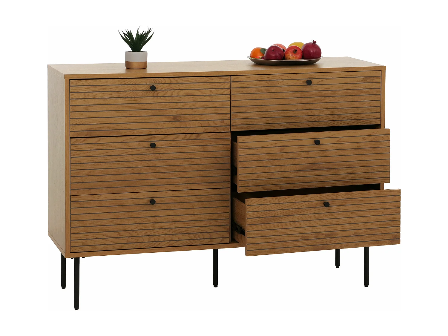 Commode MCW-N78,  naturel