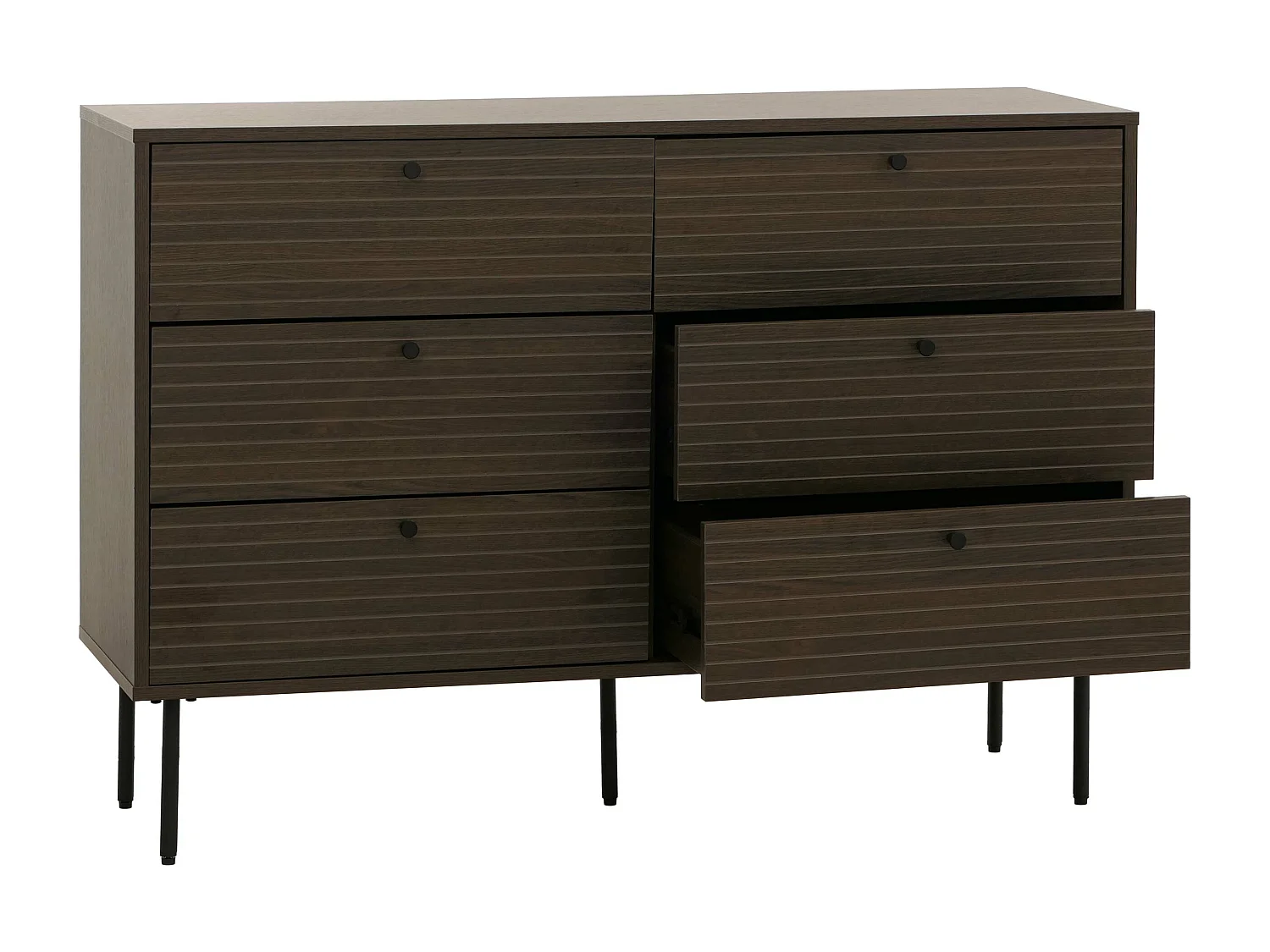Commode MCW-N78,  brun foncé