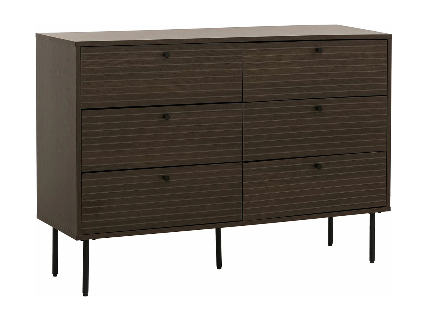 Commode MCW-N78,  brun foncé