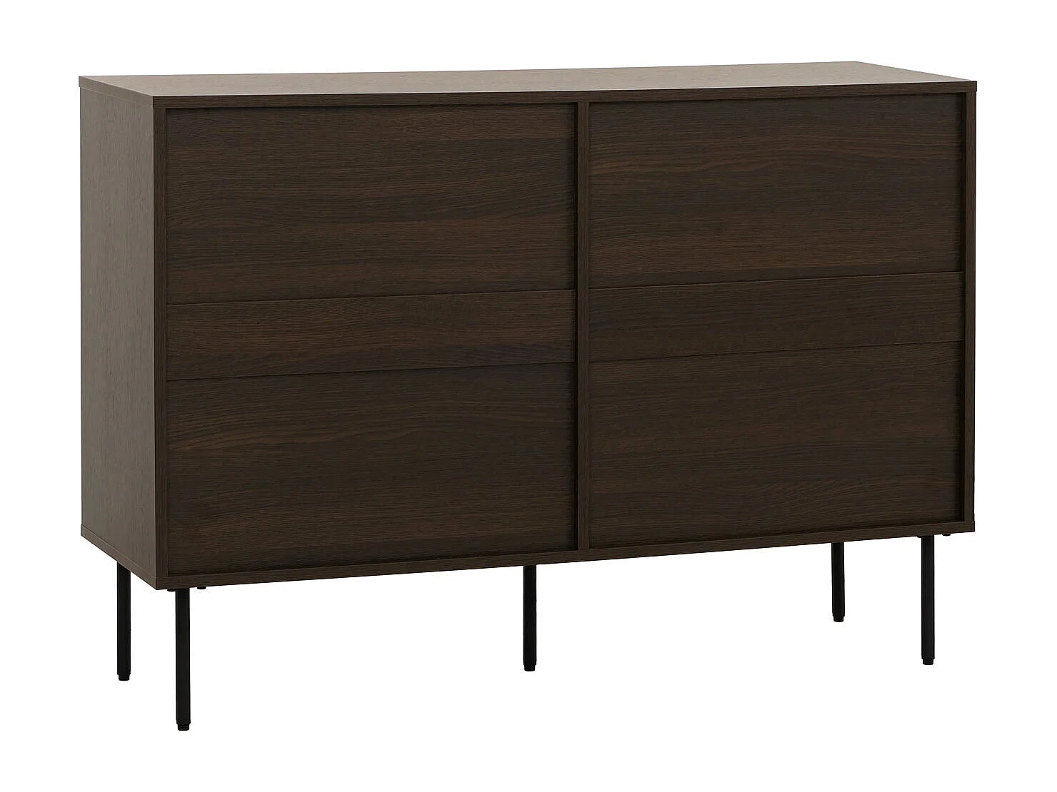 Commode MCW-N78,  brun foncé