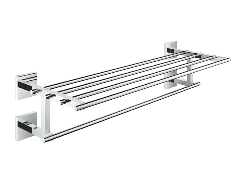 Toallero GROHE Start Cube + Estante cromado