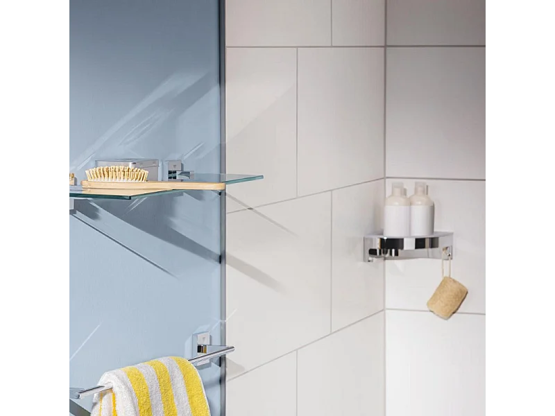 Tablette d'angle GROHE Start Cube chromé