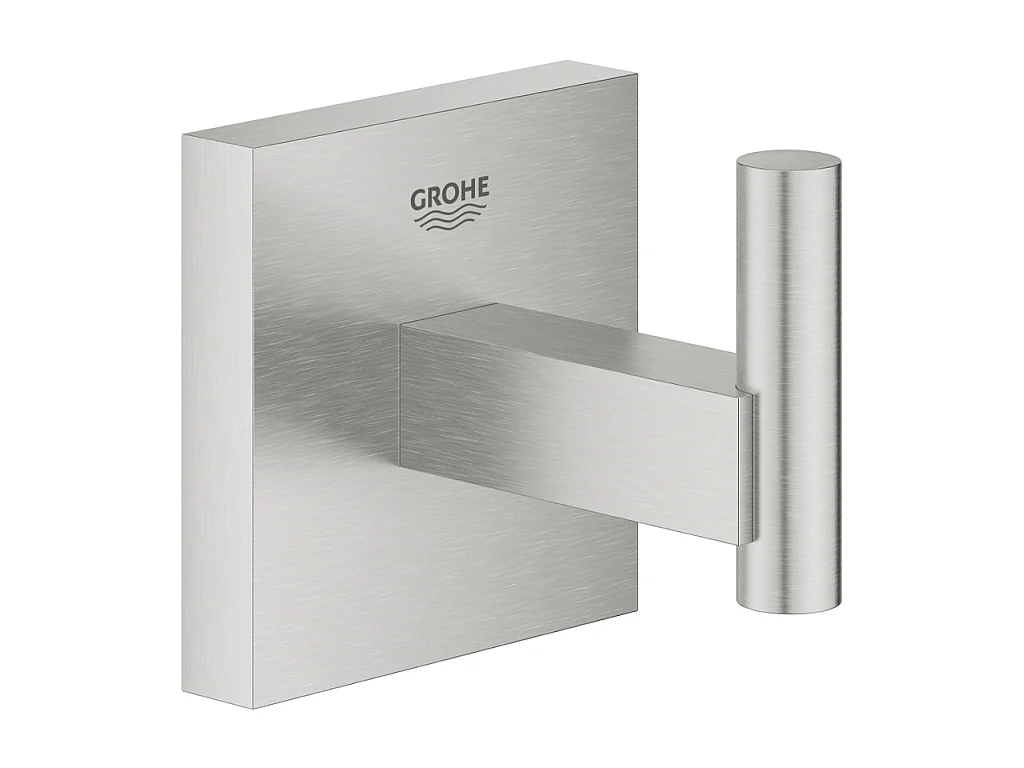 Patère murale GROHE Start Cube supersteel