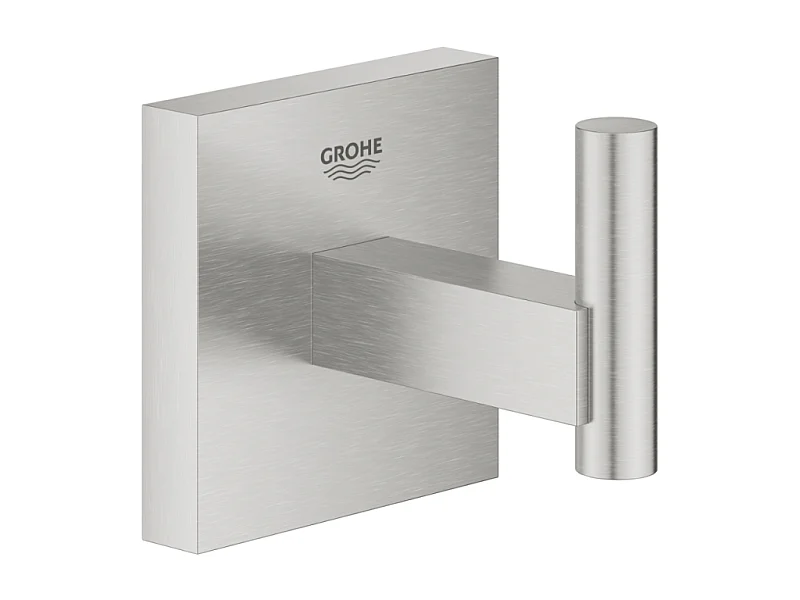 Patère murale GROHE Start Cube supersteel