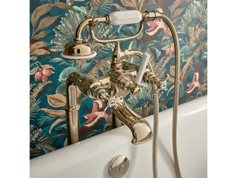 Flexible anti torsion 150 cm JACOB DELAFON métal or beige