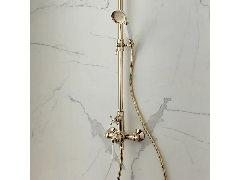 Flexible anti torsion 150 cm JACOB DELAFON métal or beige