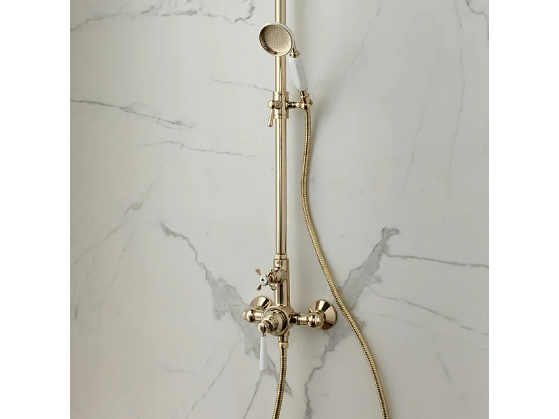 Flexible anti torsion 150 cm JACOB DELAFON métal or beige