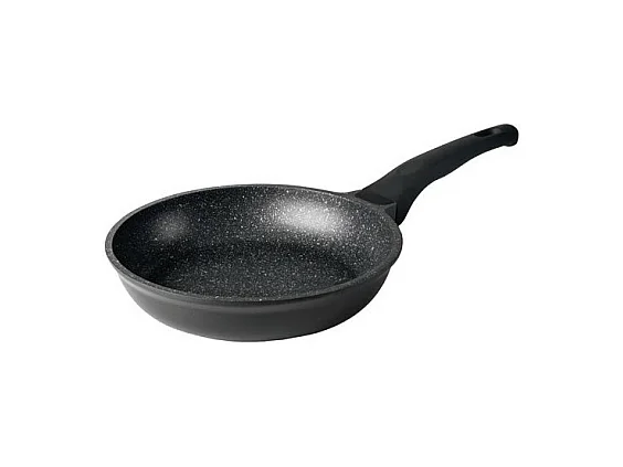 Poêle Eco Piedra Black 22cm - Revêtement anti-adhésif 3 couches avec particules de pierre