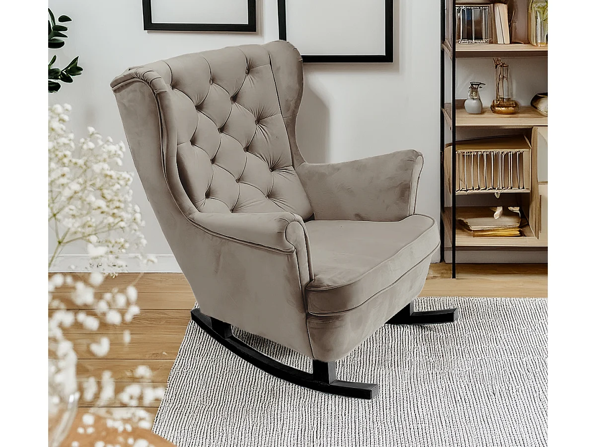 Relaxfauteuil met Gestoffeerde Zitting en Armleuningen, TV Fauteuil 102x81x95cm Grijs_29843