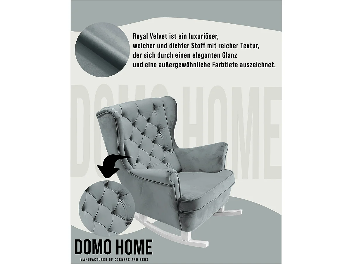 Relaxfauteuil met Gestoffeerde Zitting en Armleuningen, TV Fauteuil 102x81x95cm Asgrijs_29859