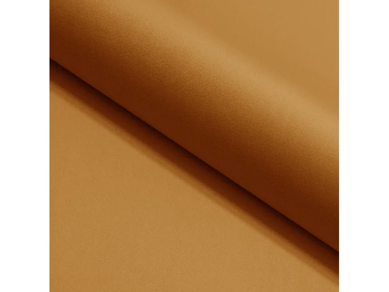 Ted fauteuil van Velluto – Elegante fluwelen stoel, hoge rugleuning, brede zitting, zwarte houten poten, 76x78x100 cm, Goud