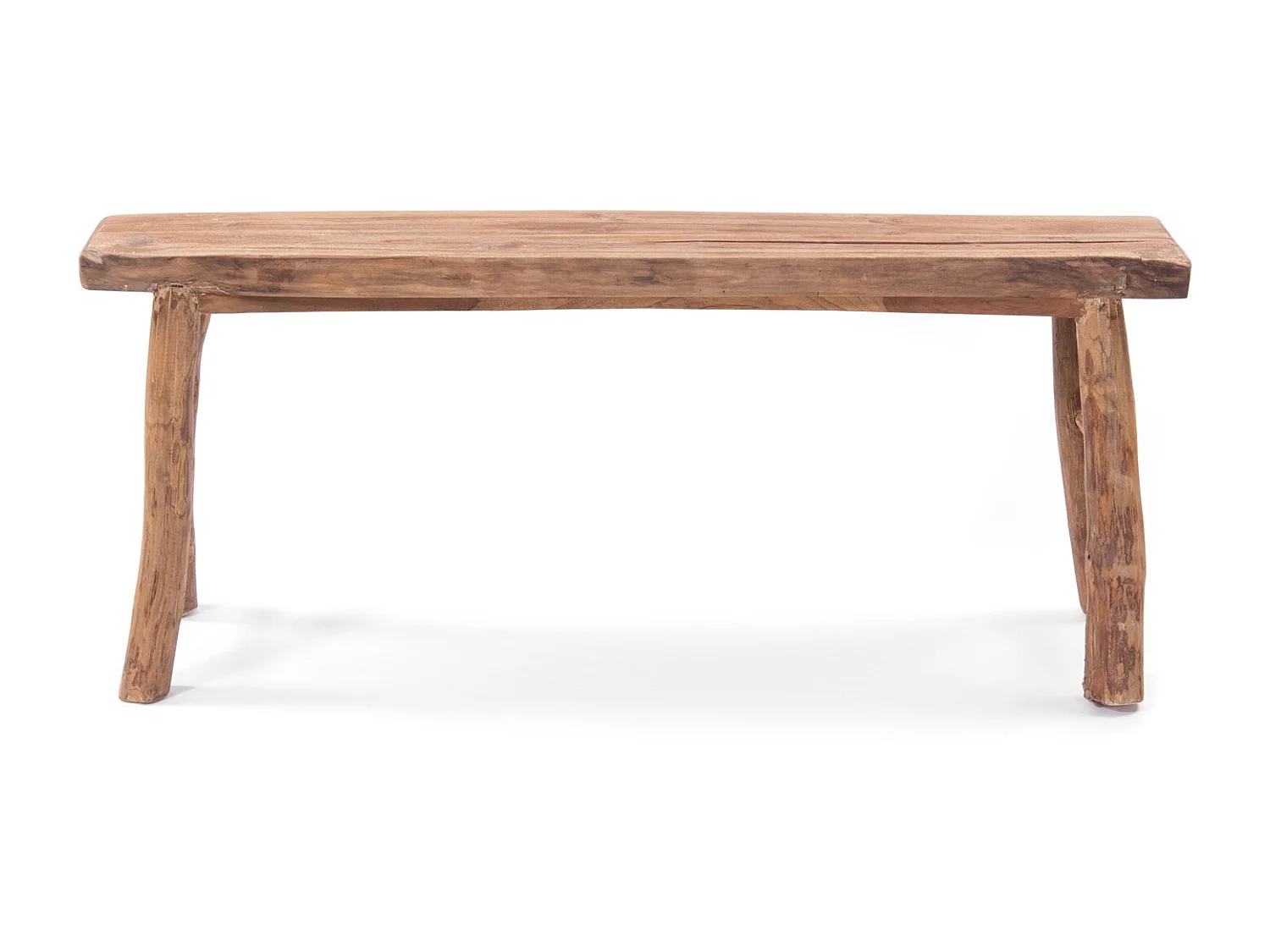 BANC Malu 120 Teck massif couleurs naturelles