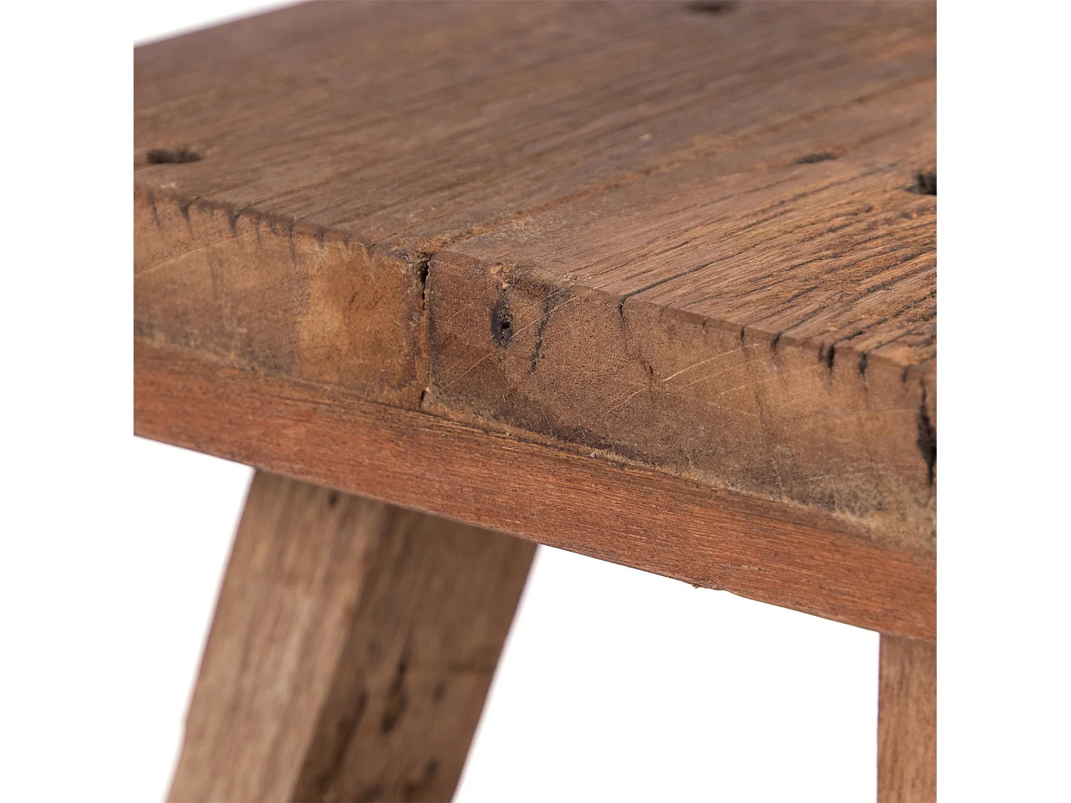 TABOURET Bellagio Bois massif couleurs naturelles