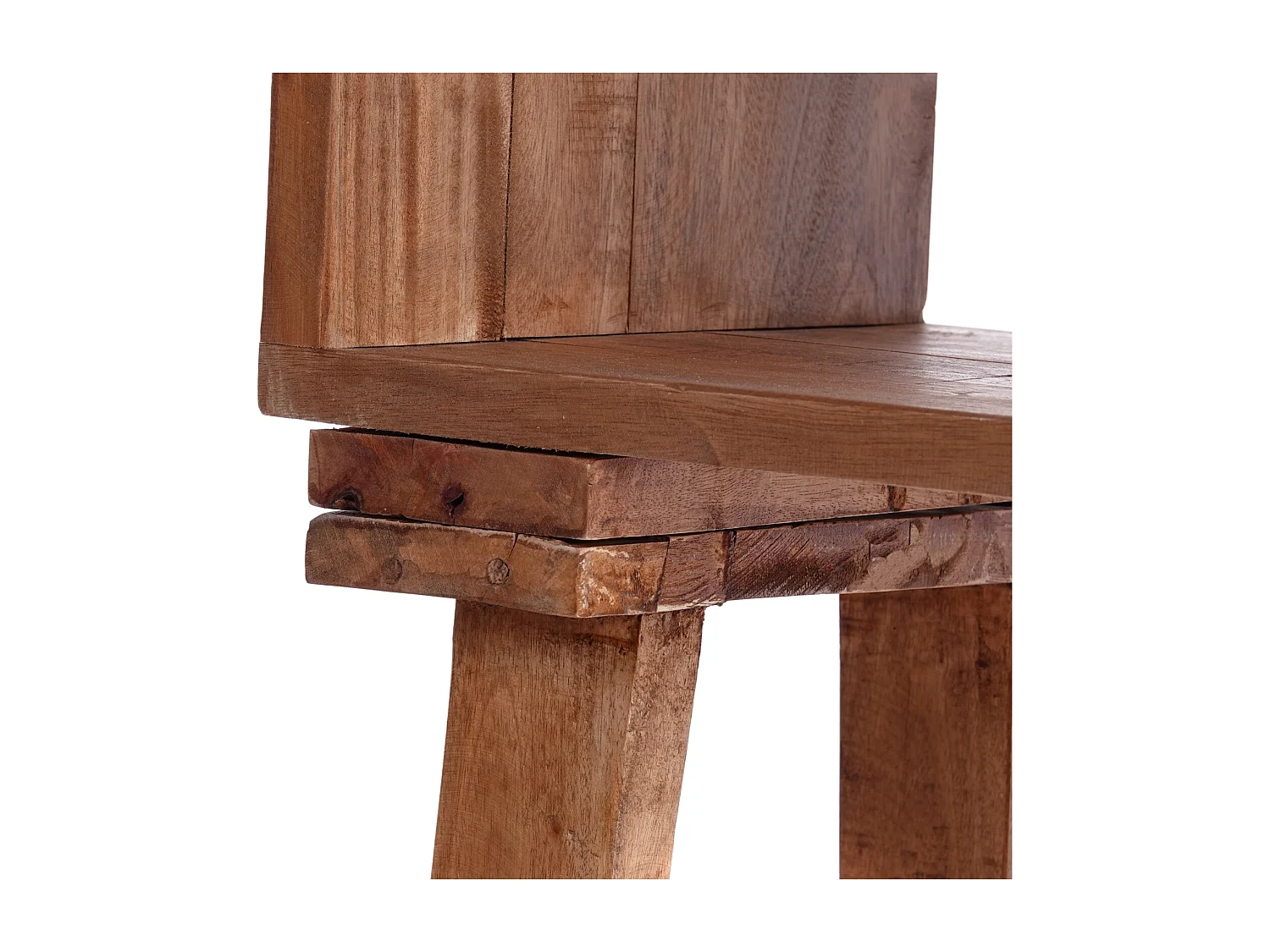 BUFFET Bicolore Bois massif en acajou bicolore