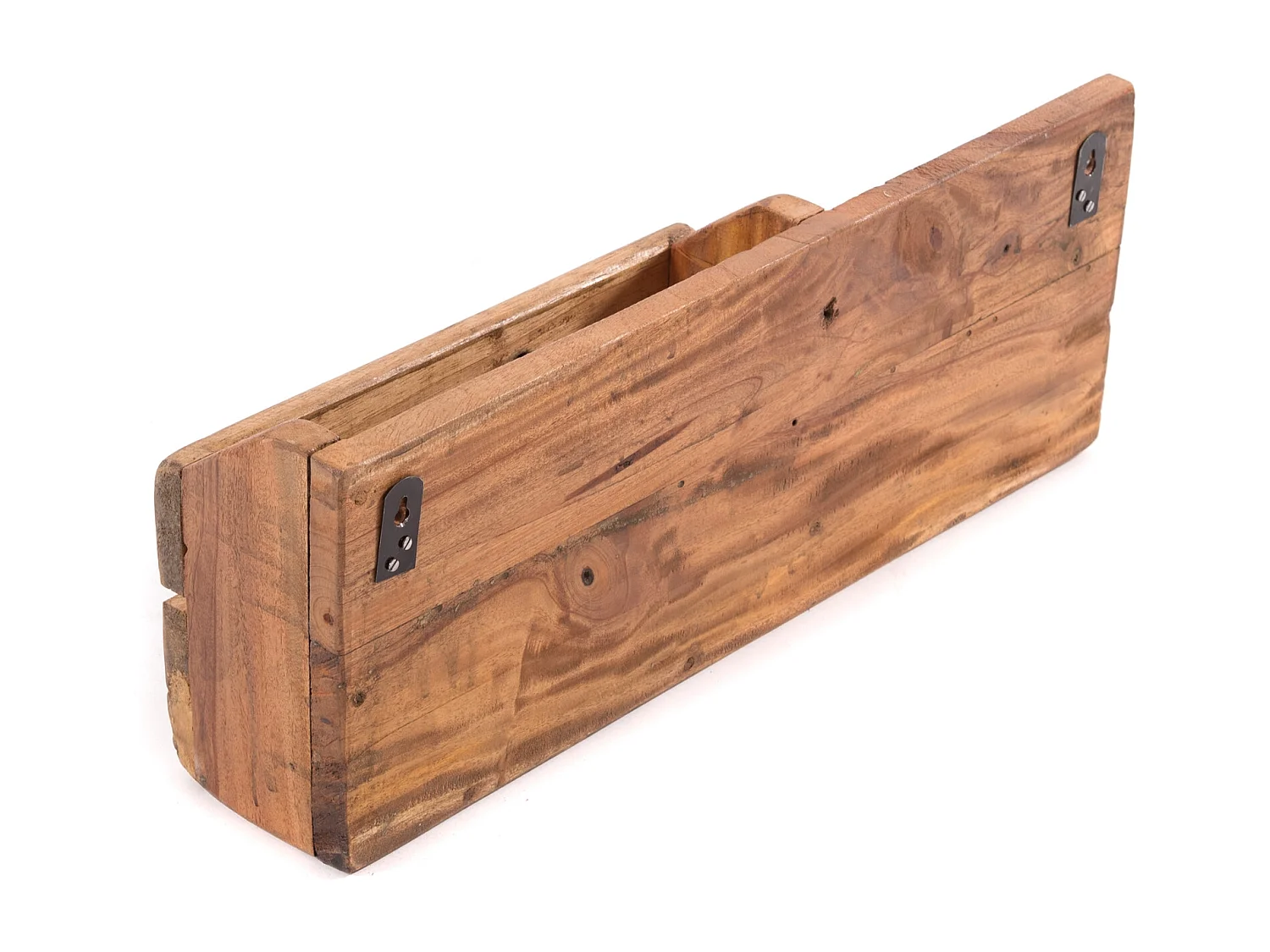 TABLEAU DE CLÉS Lino 50 3 crochets, 1 compartiment couleurs naturelles