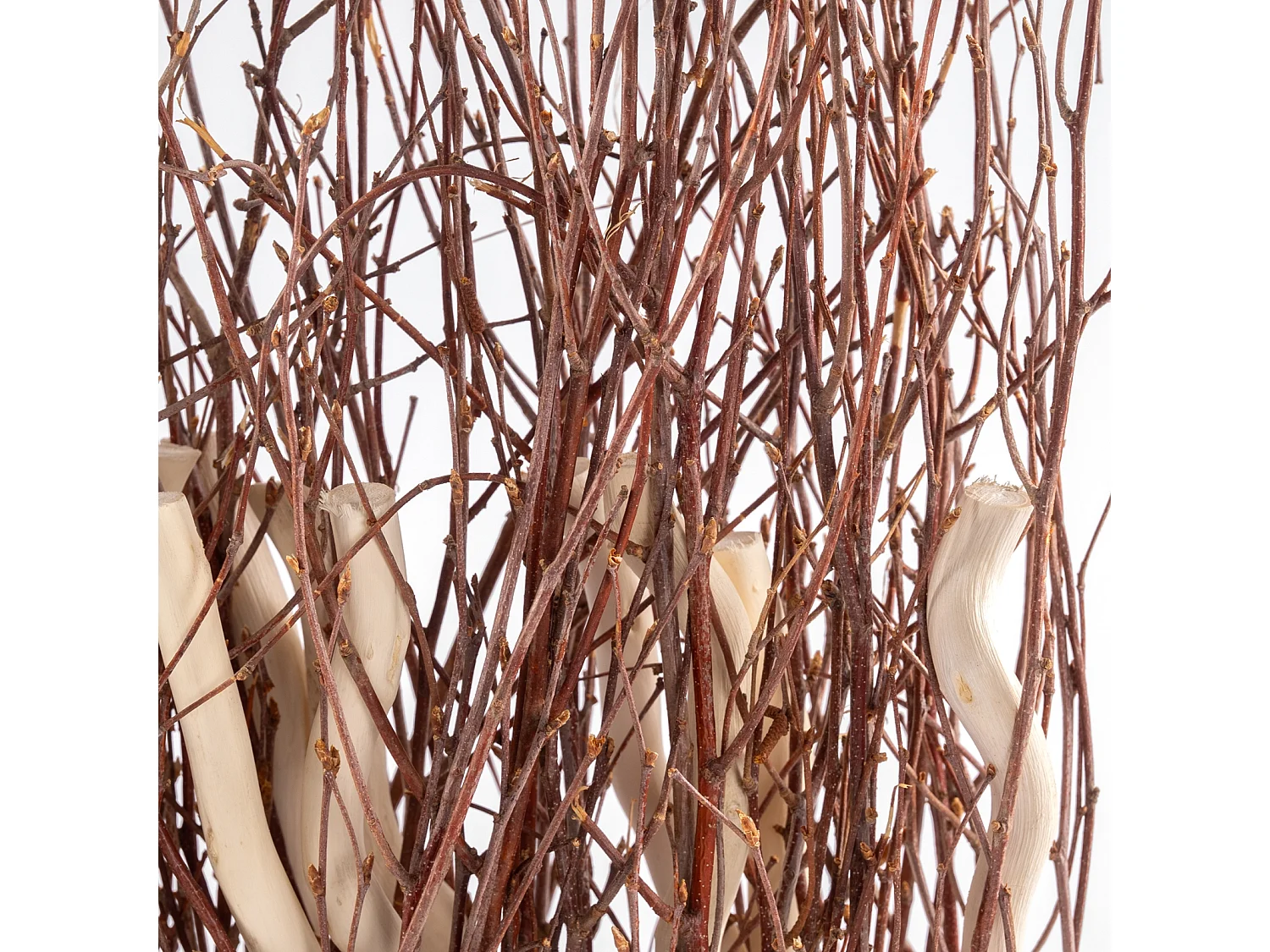 PARAVENT BRINS 78x40 cm, branches en osier marron-beige