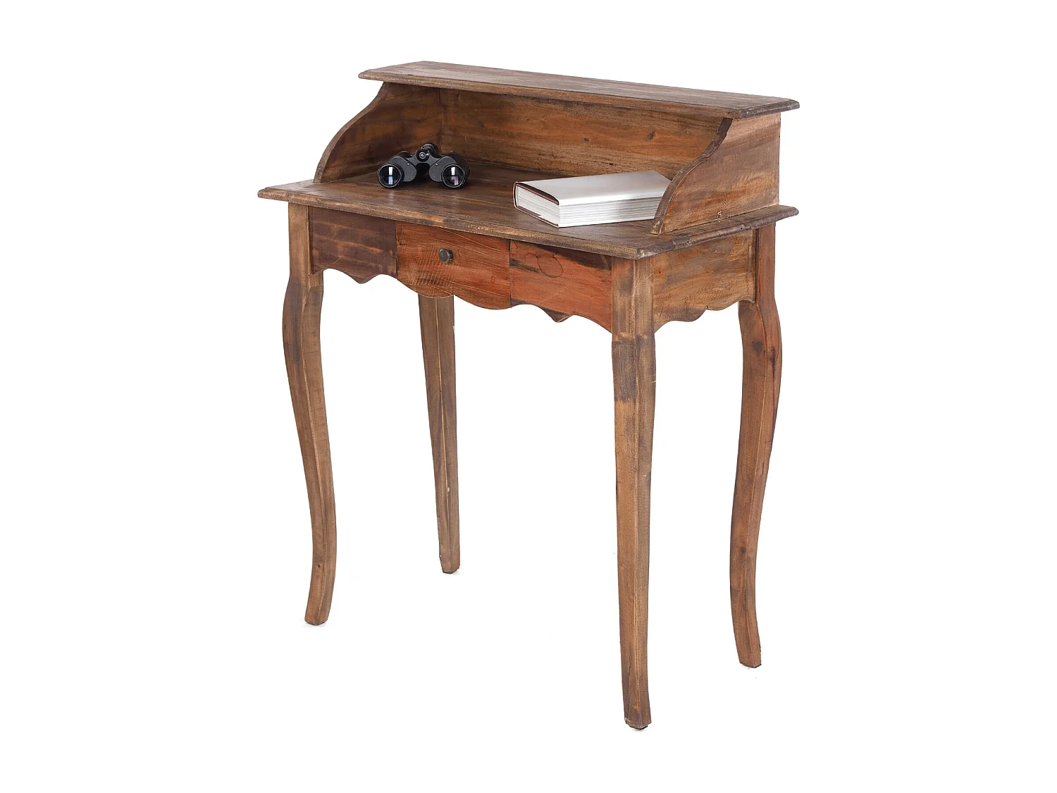 SECRÉTAIRE NAPOLÉON Bois de recyclage massif marron