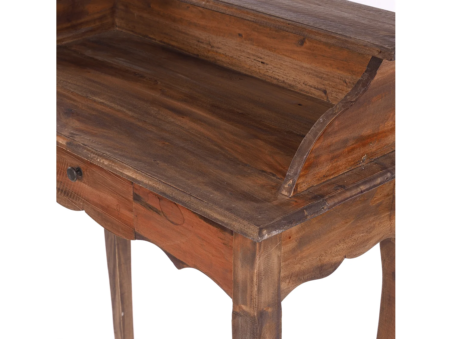 SECRÉTAIRE NAPOLÉON Bois de recyclage massif marron