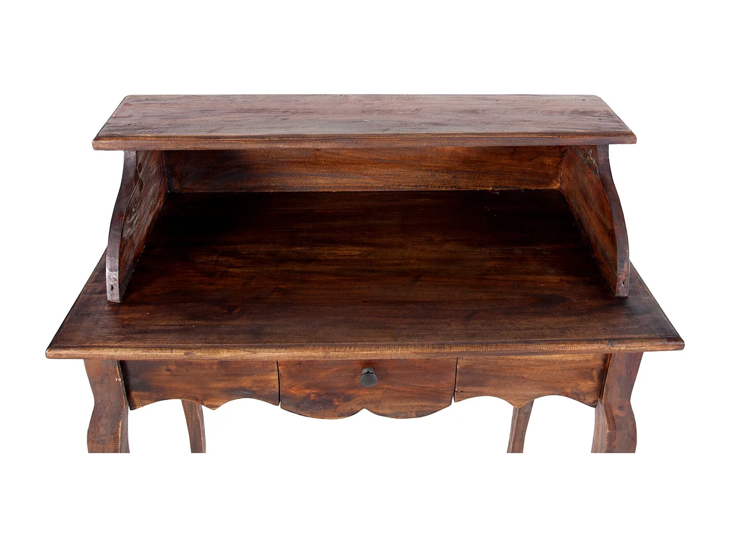 SECRÉTAIRE NAPOLÉON Bois massif en acajou marron