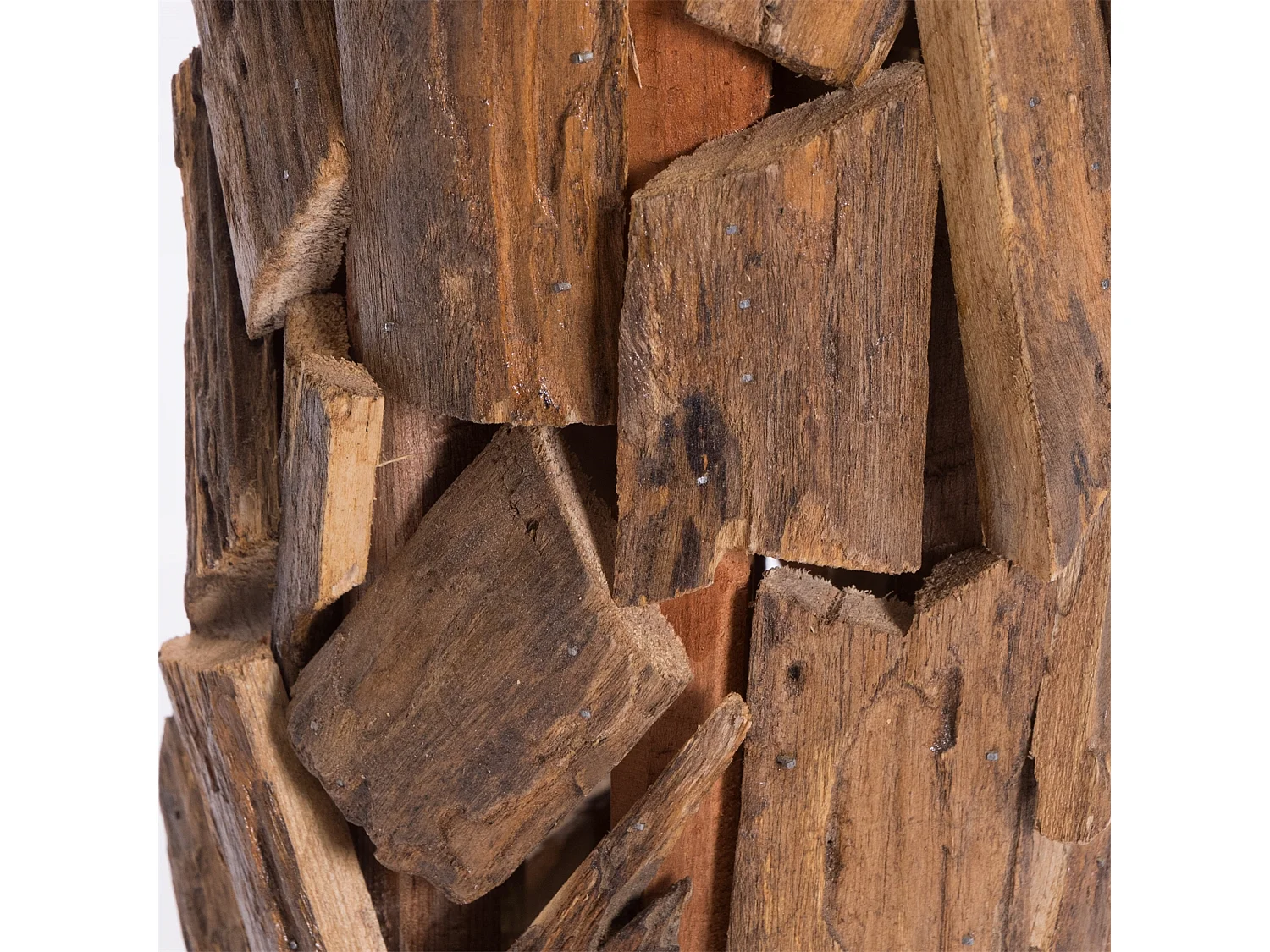 COLONNE Vela 58x23 cm, Teck massif